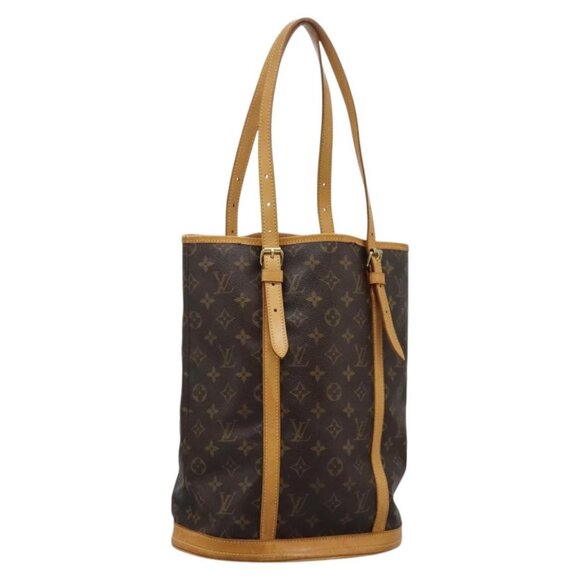 LOUIS VUITTON Monogram Bucket GM Shoulder Bag M42236 LV Auth BD1233 - Picture 1 of 16